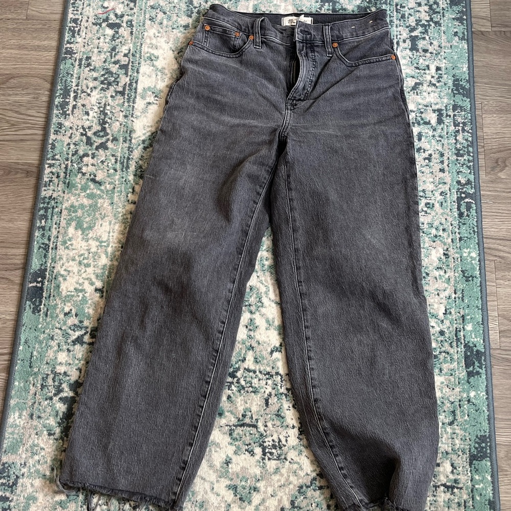 Maxwell black cropped jeans